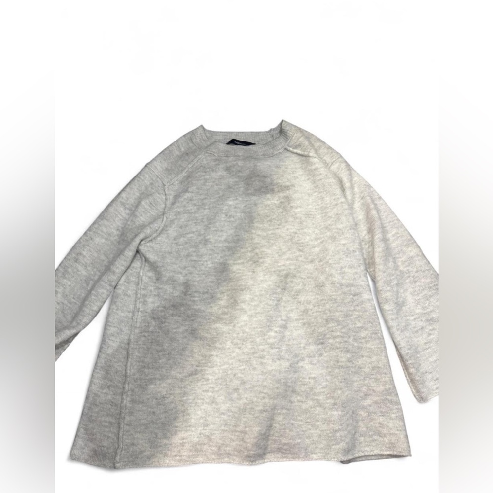 Zara Gray Cowl Neck Sweater